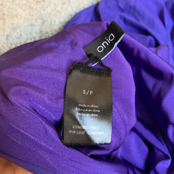 Onia Purple Bathing Suit - Picture 3 of 3